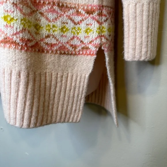 Anthropologie | Aimee Pommed Novelty Print Alpaca Mock Neck Sweater - Picture 10 of 16